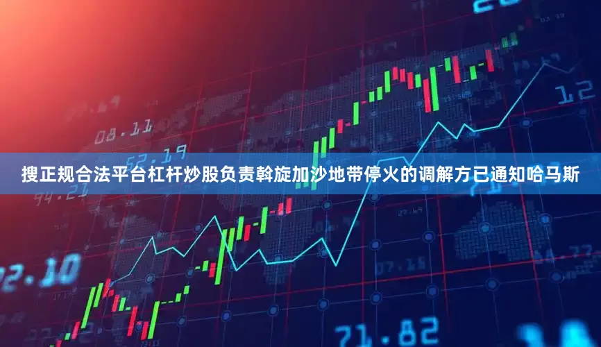 搜正规合法平台杠杆炒股负责斡旋加沙地带停火的调解方已通知哈马斯